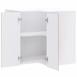 vidaXL Kitchen Wall Corner Cabinet Kalmar Grey Sonoma Engineered Wood - Additional view 4