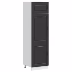 vidaXL Kitchen Cupboard Kalmar Black Engineered Wood kitchen cabinet unit