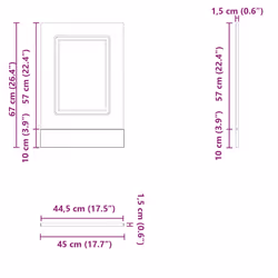 VidaXL 853648 kitchen/dining storage cabinet - Additional view 8