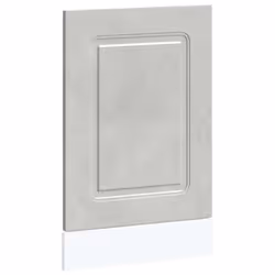 vidaXL Dishwasher Panel Kalmar Concrete Grey 45x1.5x67 cm Engineered Wood