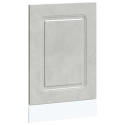 vidaXL Dishwasher PanelÂ KalmarÂ Concrete GreyÂ 45x1.5x67 cm Engineered Wood