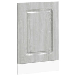 vidaXL Dishwasher PanelÂ KalmarÂ Grey Sonoma 45x1.5x67 cm Engineered Wood