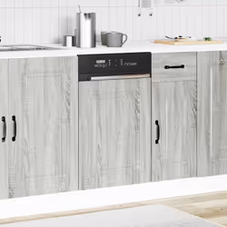 vidaXL Dishwasher PanelÂ KalmarÂ Grey Sonoma 45x1.5x67 cm Engineered Wood