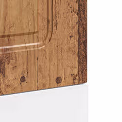 vidaXL Oven CabinetsÂ Kitchen Cabinet Oven Unit 2 pcs Lucca Engineered Wood - old wood, 1 pcs - Additional view 6