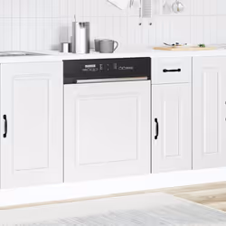 vidaXL Oven CabinetsÂ Kitchen Cabinet Oven Unit 2 pcs Lucca Engineered Wood - dishwasher panel 60 cm