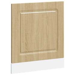 vidaXL Dishwasher PanelÂ KalmarÂ Sonoma Oak 60x1.5x67 cm Engineered Wood