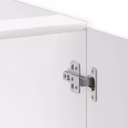 vidaXL Sink Base Cabinet Lucca High Gloss White Engineered Wood - Additional view 8