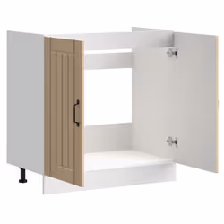 vidaXL Sink Base Cabinet Lucca Sonoma Oak Engineered Wood kitchen base cabinet - Additional view 4