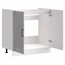 vidaXL Sink Base Cabinet Lucca Concrete Grey Engineered Wood - Additional view 4