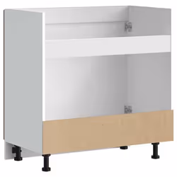 vidaXL Sink Base Cabinet Lucca Smoked Oak Engineered Wood kitchen base cabinet - Additional view 6