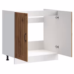 vidaXL Sink Base Cabinet Lucca Old Wood Engineered Wood kitchen base cabinet - Additional view 4