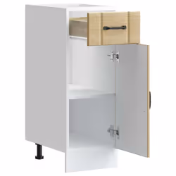 vidaXL Oven Cabinets Kitchen Cabinet Oven Unit 2 pcs Kalmar Engineered Wood - sonoma oak, 30 x 46 x 81.5 cm - Additional view 4