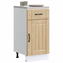 vidaXL Oven Cabinets Kitchen Cabinet Oven Unit 2 pcs Kalmar Engineered Wood - sonoma oak, 40 x 46 x 81.5 cm