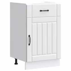 vidaXL Oven Cabinets Kitchen Cabinet Oven Unit 2 pcs Kalmar Engineered Wood - kitchen base cabinet 50 cm