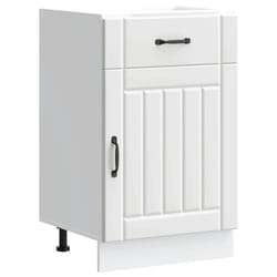 vidaXL Oven Cabinets Kitchen Cabinet Oven Unit 2 pcs Kalmar Engineered Wood - kitchen base cabinet 50 cm