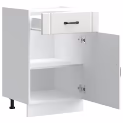 vidaXL Oven Cabinets Kitchen Cabinet Oven Unit 2 pcs Kalmar Engineered Wood - kitchen base cabinet 50 cm - Additional view 4