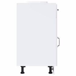 vidaXL Oven Cabinets Kitchen Cabinet Oven Unit 2 pcs Kalmar Engineered Wood - high gloss white, 1 pcs - Additional view 5