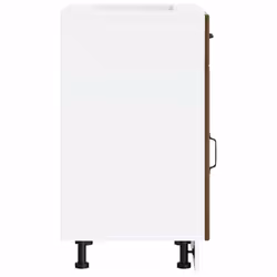 vidaXL Oven Cabinets Kitchen Cabinet Oven Unit 2 pcs Kalmar Engineered Wood - brown oak, 50 x 46 x 81.5 cm - Additional view 5