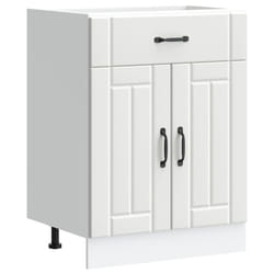vidaXL Oven Cabinets Kitchen Cabinet Oven Unit 2 pcs Kalmar Engineered Wood - kitchen base cabinet 60 cm