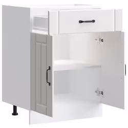 vidaXL Oven Cabinets Kitchen Cabinet Oven Unit 2 pcs Kalmar Engineered Wood - kitchen base cabinet 60 cm - Additional view 6