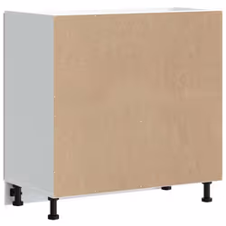 vidaXL Oven Cabinets Kitchen Cabinet Oven Unit 2 pcs Kalmar Engineered Wood - kitchen base cabinet 80 cm - Additional view 5
