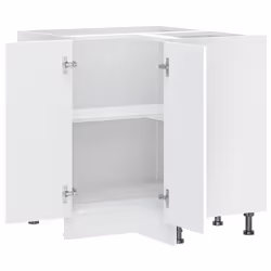 vidaXL Oven Cabinets Kitchen Cabinet Oven Unit 2 pcs Kalmar Engineered Wood - corner cabinet 75.5 cm - Additional view 5