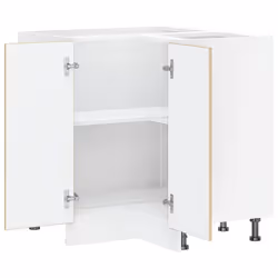 vidaXL Kitchen Corner Base Cabinet Lucca Sonoma Oak Engineered Wood - Additional view 5