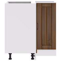 vidaXL Kitchen Corner Base Cabinet Lucca Brown Oak Engineered Wood - Additional view 6