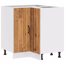 vidaXL Kitchen Corner Base Cabinet Lucca Old Wood Engineered Wood