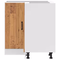 vidaXL Kitchen Corner Base Cabinet Lucca Old Wood Engineered Wood - Additional view 4