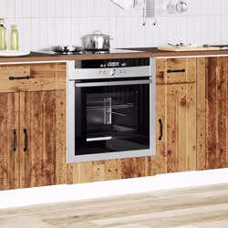 vidaXL Oven Cabinets Kitchen Cabinet Oven Unit 2 pcs Kalmar Engineered Wood - old wood, 1 pcs - Additional view 2