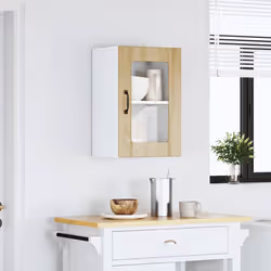 vidaXL Oven Cabinets Kitchen Cabinet Oven Unit 2 pcs Kalmar Engineered Wood - sonoma oak, 40 x 31 x 60 cm - Additional view 2
