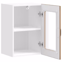 vidaXL Kitchen Wall Cabinet with Glass Door Lucca Old Wood kitchen wall unit - Additional view 6