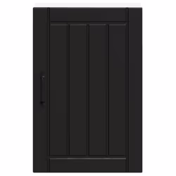 vidaXL Oven Cabinets Kitchen Cabinet Oven Unit 2 pcs Kalmar Engineered Wood - black, 40 x 31 x 60 cm - Additional view 4