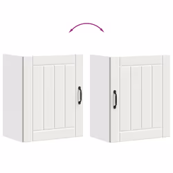 vidaXL Oven Cabinets Kitchen Cabinet Oven Unit 2 pcs Kalmar Engineered Wood - wall cabinet 50 cm - Additional view 8