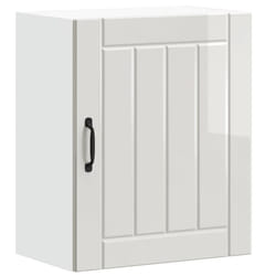 vidaXL Oven Cabinets Kitchen Cabinet Oven Unit 2 pcs Kalmar Engineered Wood - high gloss white, 50 x 31 x 60 cm