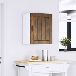 vidaXL Oven Cabinets Kitchen Cabinet Oven Unit 2 pcs Kalmar Engineered Wood - smoked oak, 50 x 31 x 60 cm - Additional view 2