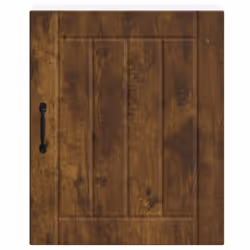 vidaXL Oven Cabinets Kitchen Cabinet Oven Unit 2 pcs Kalmar Engineered Wood - smoked oak, 50 x 31 x 60 cm - Additional view 4