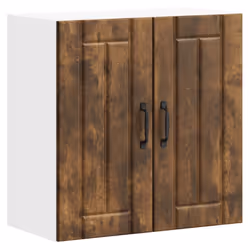 vidaXL Kitchen Wall Cabinet Lucca Smoked Oak Engineered Wood kitchen wall unit