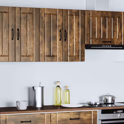 vidaXL Kitchen Wall Cabinet Lucca Smoked Oak Engineered Wood kitchen wall unit