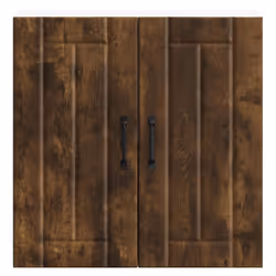 vidaXL Kitchen Wall Cabinet Lucca Smoked Oak Engineered Wood kitchen wall unit - Additional view 4