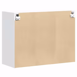 vidaXL Kitchen Wall Cabinet Lucca High Gloss White Engineered Wood - Additional view 6