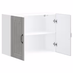 vidaXL Kitchen Wall Cabinet Lucca Concrete Grey Engineered Wood - Additional view 4