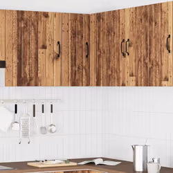 vidaXL Oven Cabinets Kitchen Cabinet Oven Unit 2 pcs Kalmar Engineered Wood - old wood, 57 x 57 x 60 cm - Additional view 2