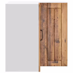 vidaXL Oven Cabinets Kitchen Cabinet Oven Unit 2 pcs Kalmar Engineered Wood - old wood, 57 x 57 x 60 cm - Additional view 5
