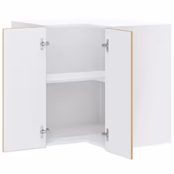vidaXL Kitchen Wall Corner Cabinet Lucca Artisan Oak Engineered Wood - Additional view 4
