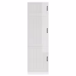 vidaXL Kitchen Cupboard Lucca High Gloss White Engineered Wood