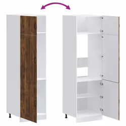 vidaXL Kitchen Cupboard Lucca Smoked Oak Engineered Wood kitchen cabinet unit - Additional view 6