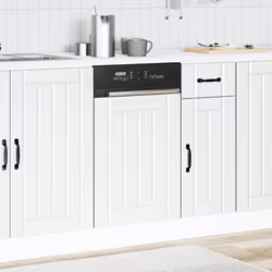 vidaXL Oven Cabinets Kitchen Cabinet Oven Unit 2 pcs Kalmar Engineered Wood - dishwasher panel 45 cm - Additional view 2