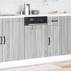 vidaXL Oven Cabinets Kitchen Cabinet Oven Unit 2 pcs Kalmar Engineered Wood - grey sonoma, 45 x 1.5 x 67 cm - Additional view 2